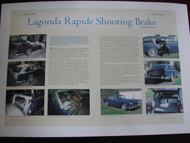 Lagonda Rapide Shooting Brake - 4