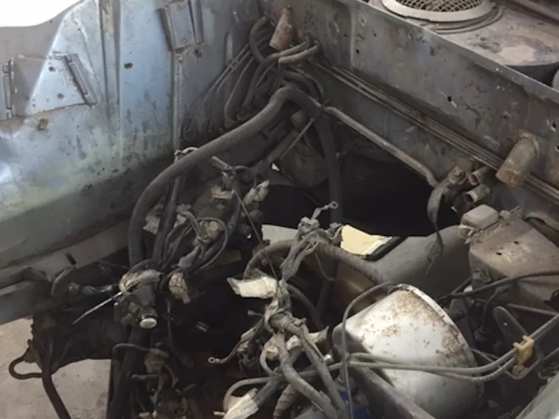 1973 BMW E9 CSL - During Restoration - 4
