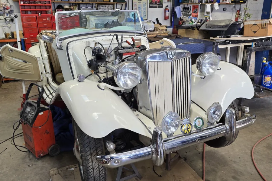 1952 MG TD Midget - 13th March 2025 - Carrosserie - 1