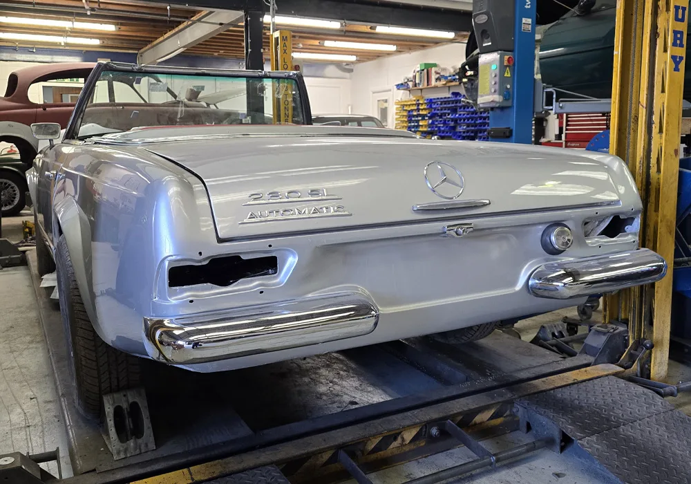 1967 Mercedes 230sl Automatic | Classic Car Restoration | Carrosserie