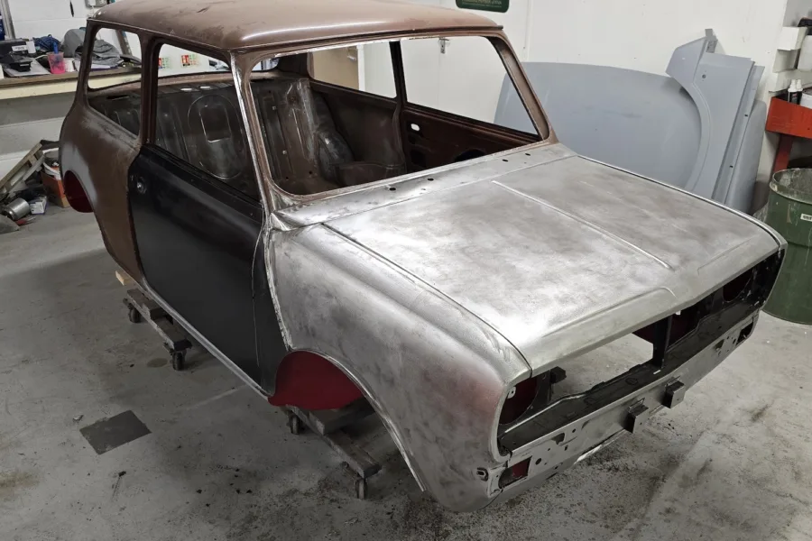 1970s Austin Mini 1275 GT Shell - 12th September 2025 - Classic Car Restoration - Carrosserie - 8