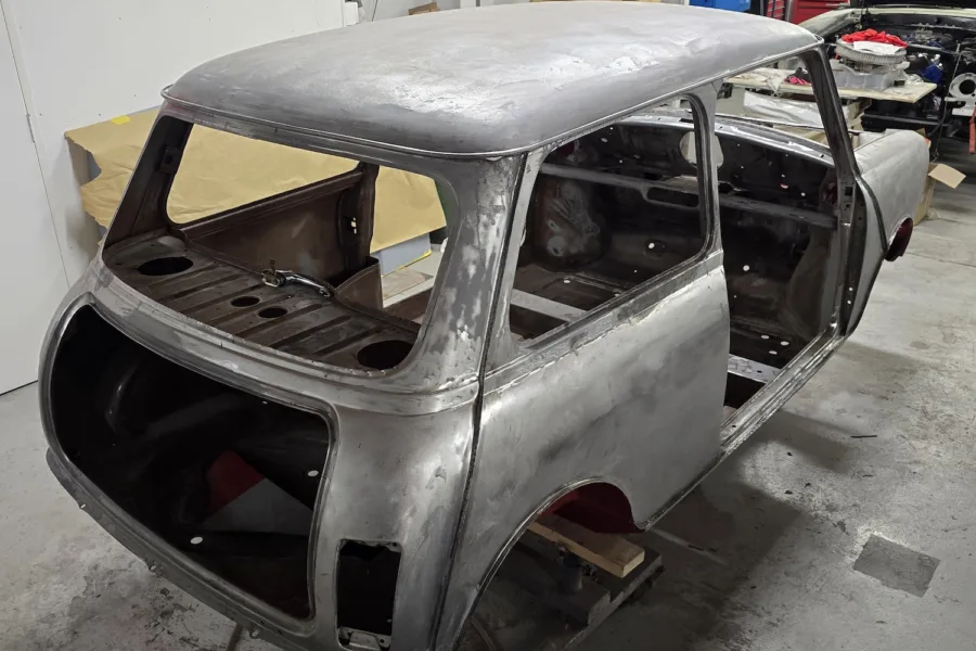1970s Austin Mini 1275 GT Shell - 10th October 2025 - Classic Car Restoration - Carrosserie - 10