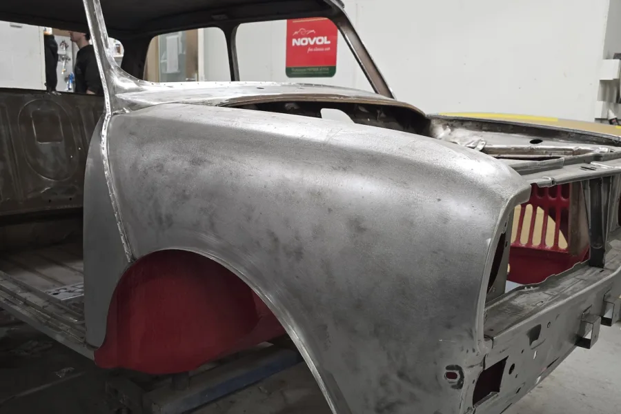 1970s Austin Mini 1275 GT Shell - 10th October 2025 - Classic Car Restoration - Carrosserie - 12