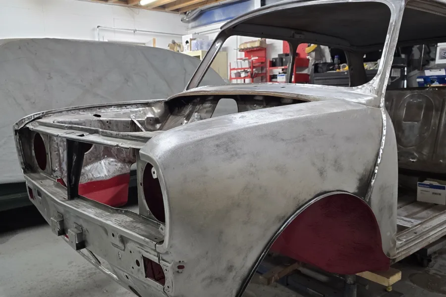 1970s Austin Mini 1275 GT Shell - 10th October 2025 - Classic Car Restoration - Carrosserie - 13