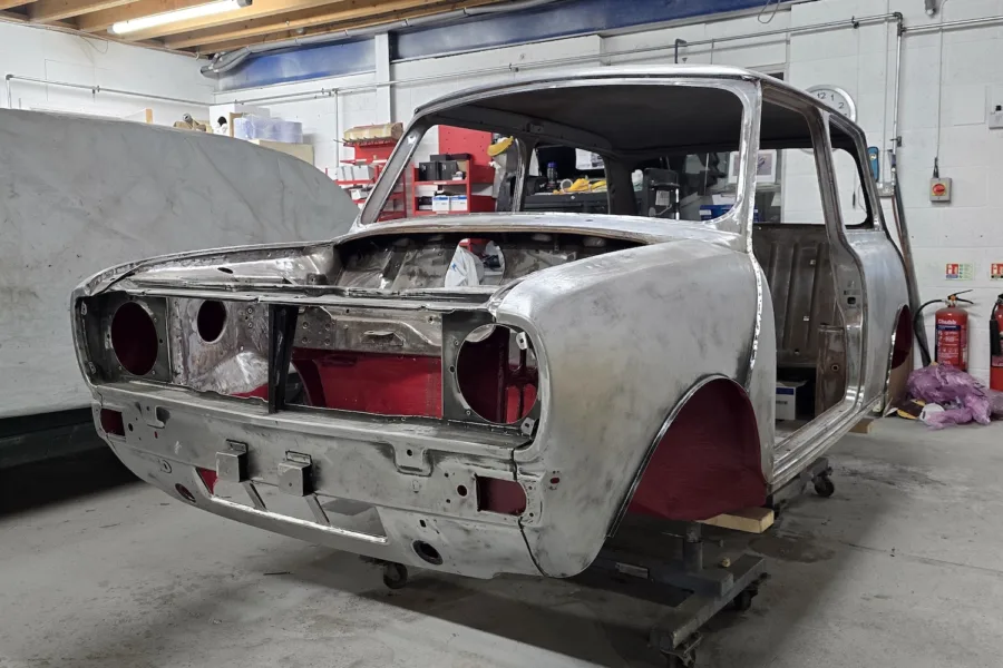 1970s Austin Mini 1275 GT Shell - 10th October 2025 - Classic Car Restoration - Carrosserie - 2