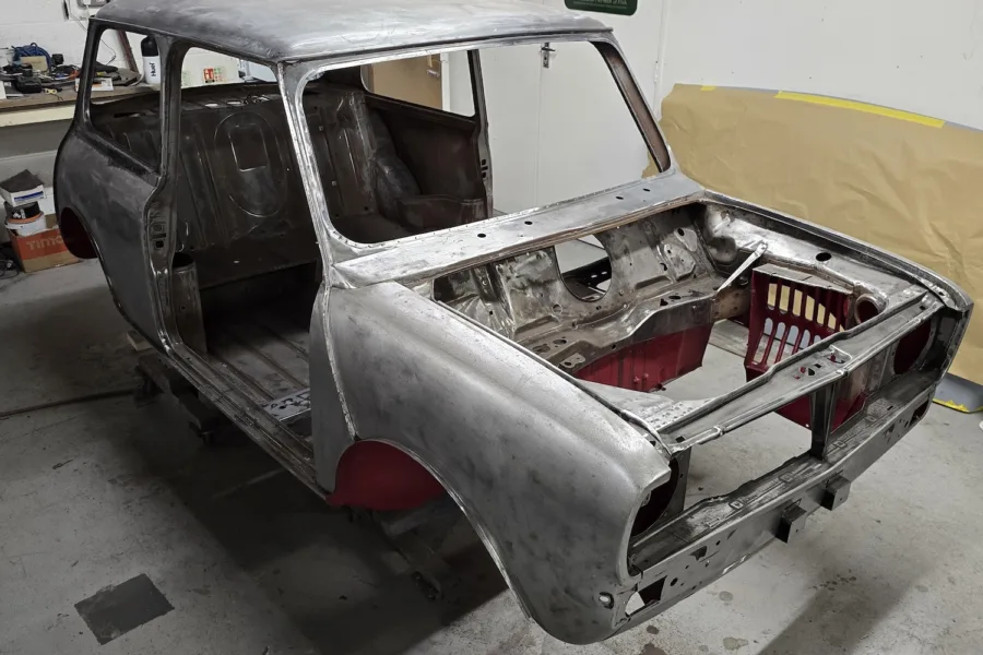 1970s Austin Mini 1275 GT Shell - 10th October 2025 - Classic Car Restoration - Carrosserie - 3