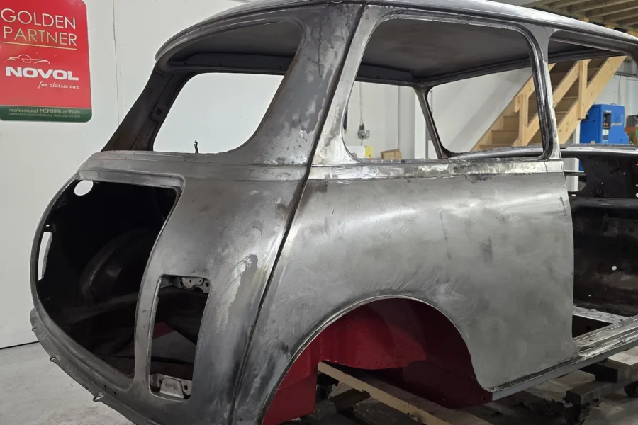 1970s Austin Mini 1275 GT Shell - 10th October 2025 - Classic Car Restoration - Carrosserie - 4