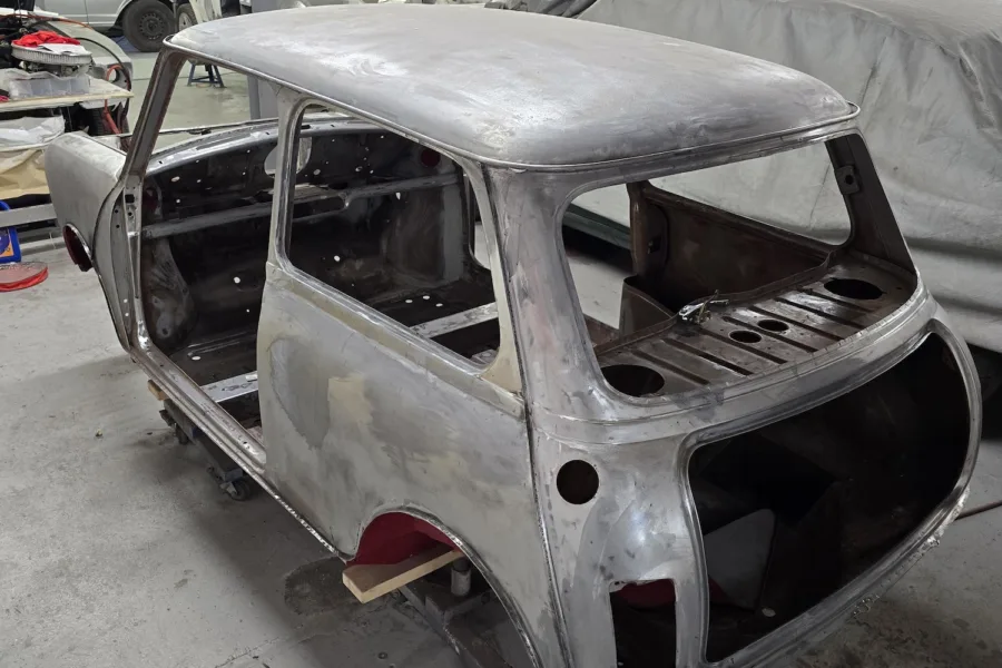 1970s Austin Mini 1275 GT Shell - 10th October 2025 - Classic Car Restoration - Carrosserie - 9