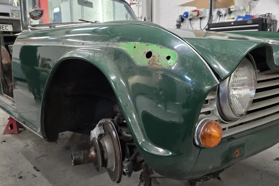 1966 Triumph TR4 IRS - 28th November 2025 - Classic Car Restoration - Carrosserie - 20