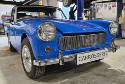 1977 MG Midget - Blue | Classic Car Restoration | Carrosserie